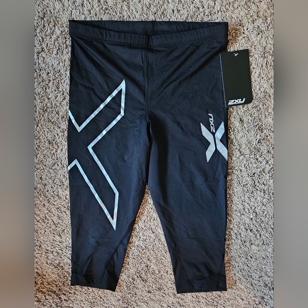 Large - 2XU PWX Compression 3/4 Tights for women